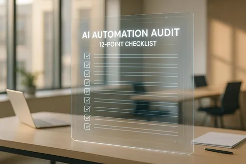 AI Automation Audit: 12-Point Checklist