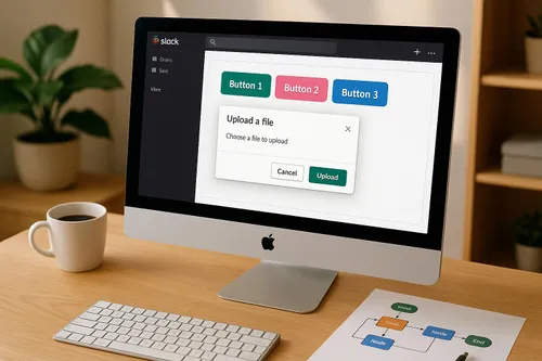 Build Slack Apps with Buttons & File Uploads in n8n