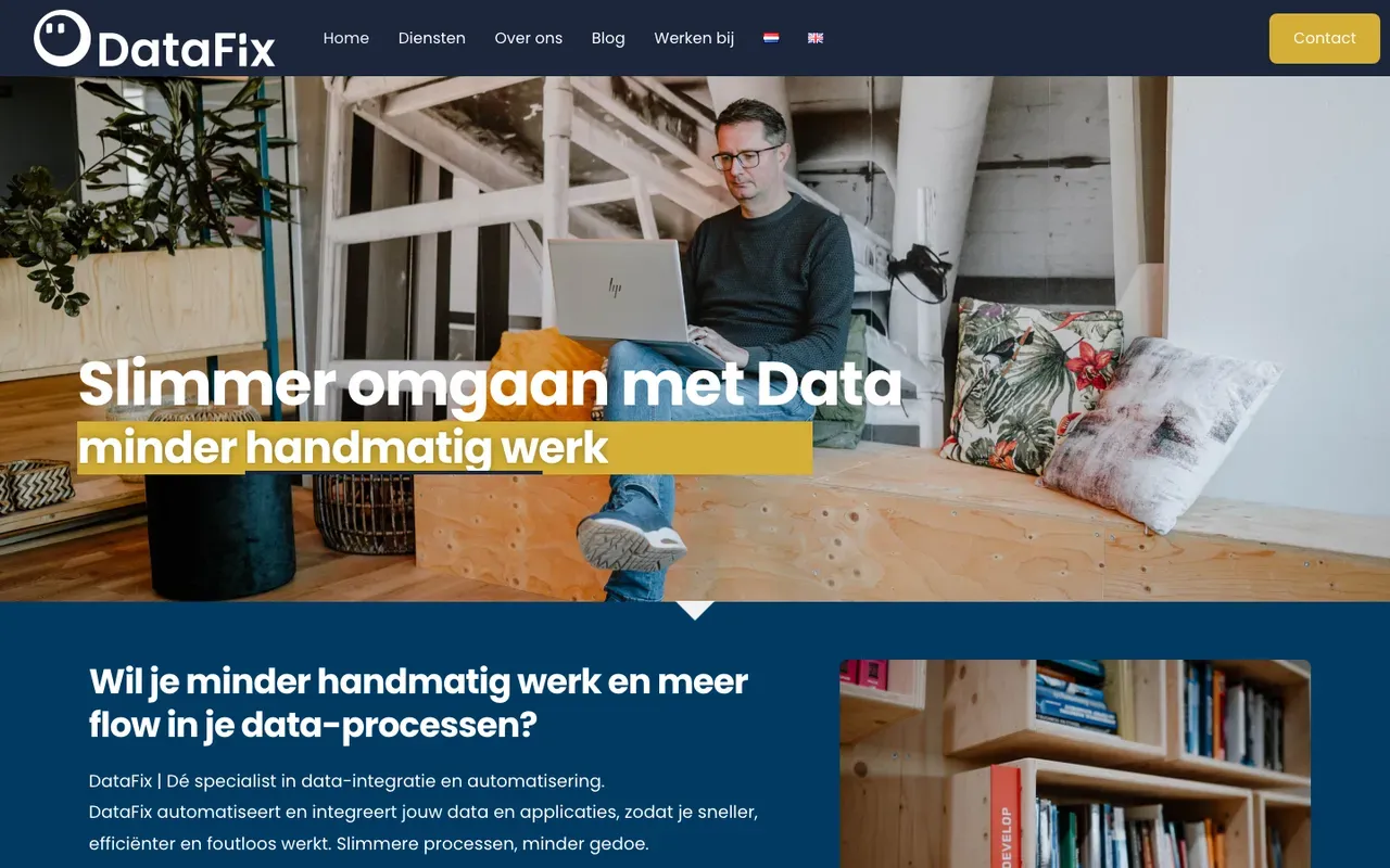 DataFix homepage