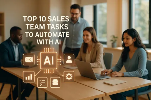 Top 10 Sales team tasks that you should automate with AI